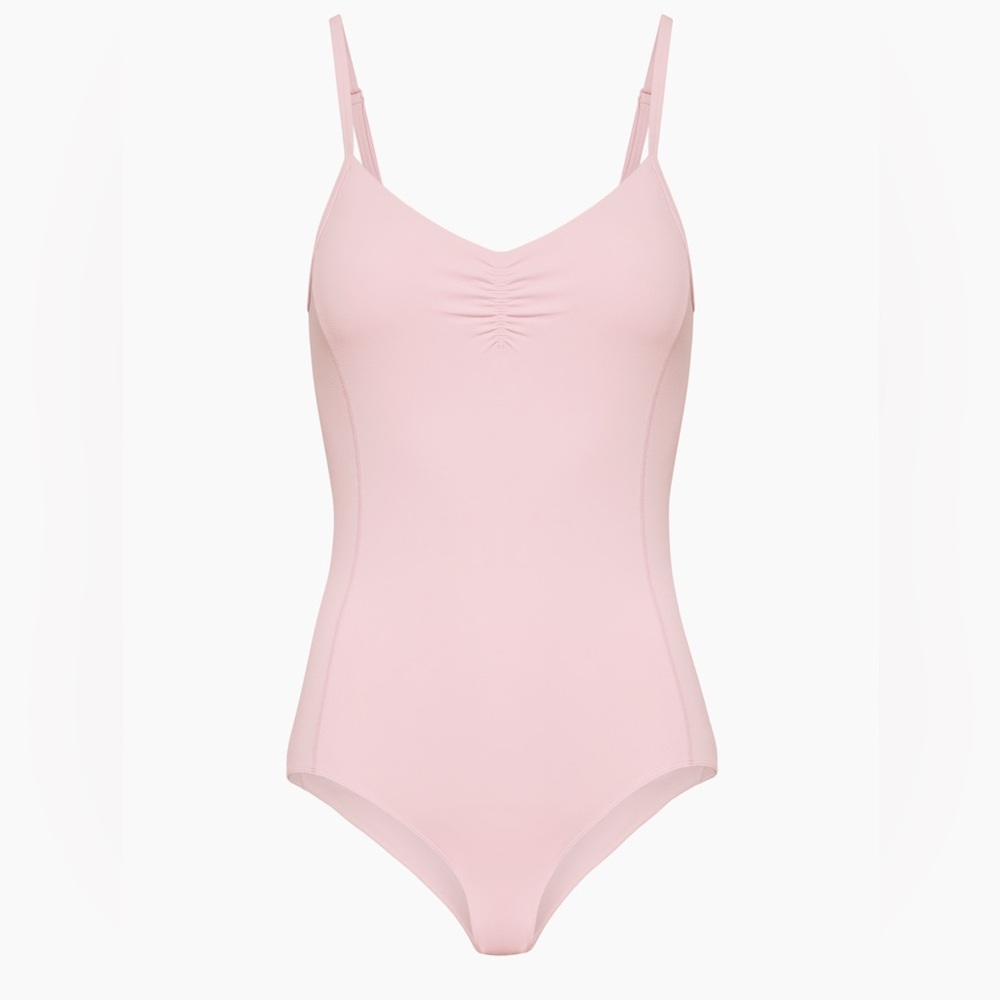 Aritzia TNA Butter Pointe Ballerina Leotard Light Pink - Picture 2 of 7
